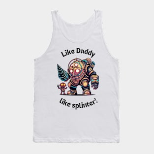 Like Daddy, like splinter!-For Dad gamers Tank Top